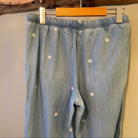 Cloth & Stone | Chambray Polka Dot Joggers - Picture 6 of 6